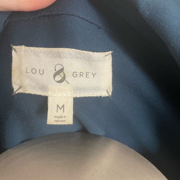 Teal shirt dress by Lou & Grey from LOFT - Picture 6 of 6